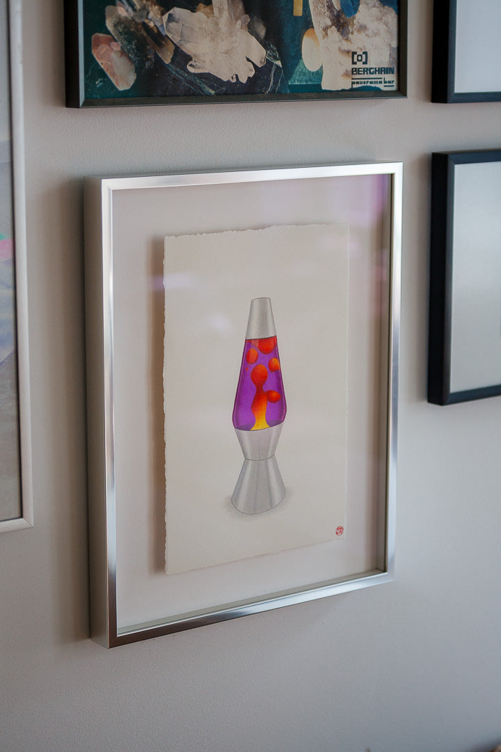 The Lava Lamp, 1963 - 18x27 cm /  7x11 in